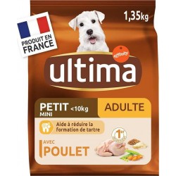Ultima croquettes mini adulte poulet 1,35Kg