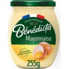 Benedicta Mayonnaise nature goût fin et délicat 255g
