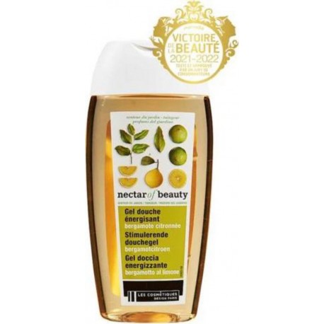 NECTAR OF BEAUTY Gel douche énergisant bergamote citronnée 250ml