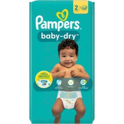 PAMPERS BABY DRY GT Taille 2 X58