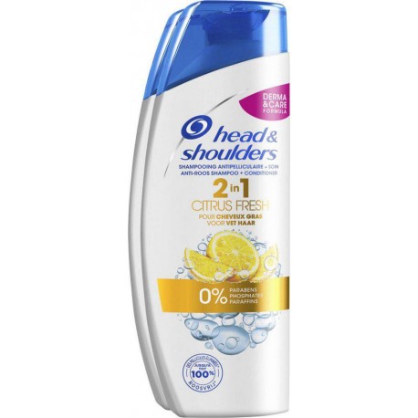 Head & Shoulders Shampooing Citrus Fresh 2 en 1 285ml