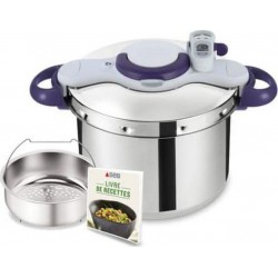SEB Autocuiseur CLIPSO MINUT PERFECT VIOLET 9L