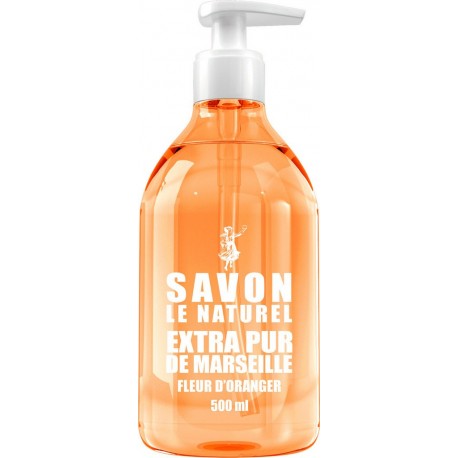Savon Le Naturel Savon liquide Gel mains parfum Fleur d'Oranger 500ml