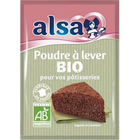 ALSA POUDRE à LEVER BIO 80g