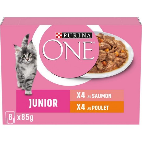 PURINA ONE CHAT JUNIOR 8X85g