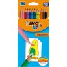 BIC CRAYONS DE COULEUR TROPICOLORS X12