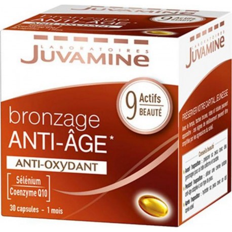 JUVAMINE 30 CAPS ANTI AGE BRONZAGE