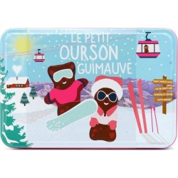 Le Véritable Petit Ourson Guimauve Le Véritable Petit Ourson Guimauve Boîte Collector L'ourson À La Montagne