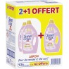 SUPER CROIT X.TRA Lessive Liquide Japon Fleur de Cerisier et Thé Vert lot de 3 bidons de 5.67L