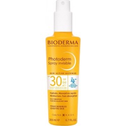 BIODERMA Protection Solaire Corps Spray Invisible SPF30+ 200ml