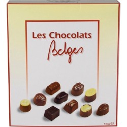 Les Chocolats Belges assortiment 500g