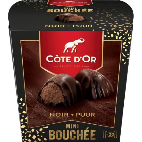 Mini bouchée truffé Côte d'Or Chocolat noir 158g