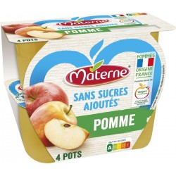Materne SSA pomme Pomme 4x100g 400g