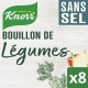 Knorr S/SEL BOUILLON LEGUMES 8CUB 72g