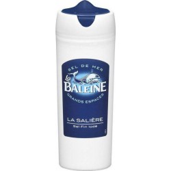 La Baleine La Salière Sel Fin Iodé 125g (lot de 20)