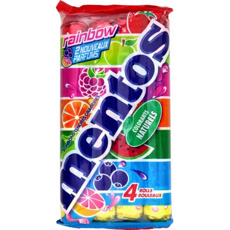 Mentos Rainbow 37,5g x4