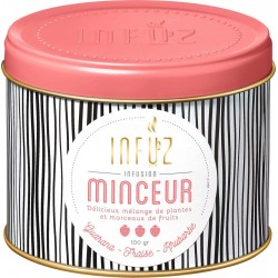 Infuz Infusion guarana, fraise, rhubarbe 100g