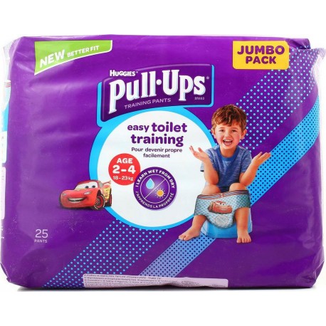 HUGGIES PULLUPS Garçon 18-23Kg x25