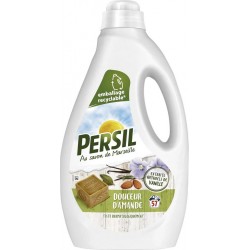 PERSIL LESSIVE LIQUIDE NON ECOLOGIQUE 2565ML AMANDE DOUCE & VANILLE EXTRAIT DE VANILLE BIO MULTIUSAGES 1CT MACHINE