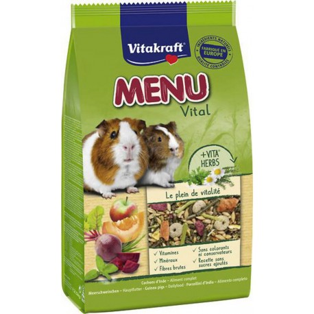 VITAKRAFT MENU COCHON D’INDE 2.5Kg