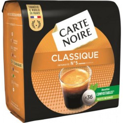 NC Café dosettes Compatibles SENSEO Classique n°5 CARTE NOIRE