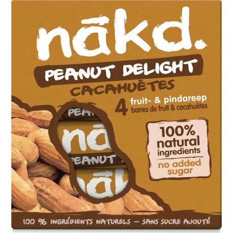NAKD CACAH PEANUT DELIGHT4X35g