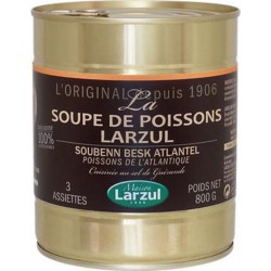 Larzul Soupe de Poissons de l’Atlantique 800g