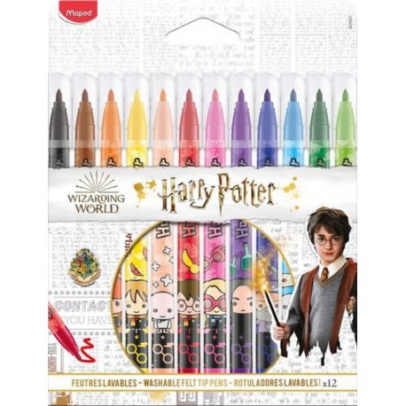MAPED 12 FEUTRES HARRY POTTER
