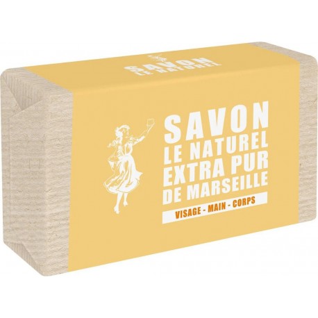 SAVON LE NATUREL EXTRA PUR DE MARSEILLE SAVON PAPIER 100GR 1CT TOILETTE / REGULAR ADULTE BARRE