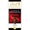 Lindt Excellence Noir à la Pointe de Piment Rouge 100g (lot de 4)