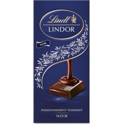 Lindt Lindor Noir Passionnément Fondant 150g (lot de 4)