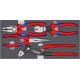 Module de 4 pinces professionnelles Basic Knipex 00 20 01 V15