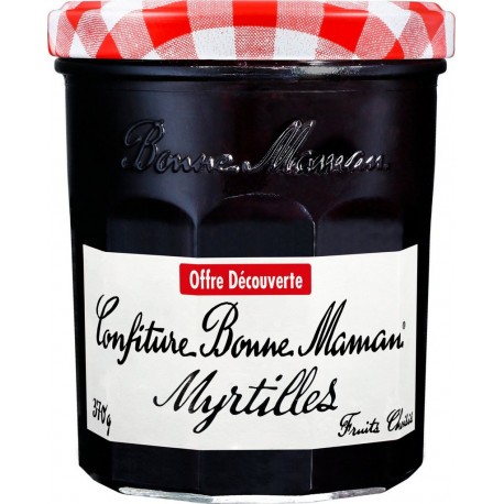 BONNE MAMAN Confiture myrtille 370g