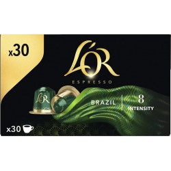 L'OR Capsules de café espresso brazil 30 capsules