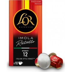 L'OR Café Capsules Ristretto Intensité 12 Compatible Nespresso les 10 capsules