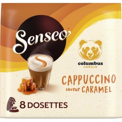SENSEO Dosettes de café cappuccino caramel 8 dosettes