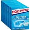 HOLLYWOOD Chewing gum icefresh les 5 boîtes de 14g