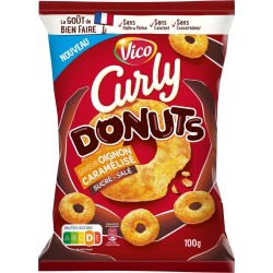 CURLY Chips Donuts Oignons Caramélisés 100g