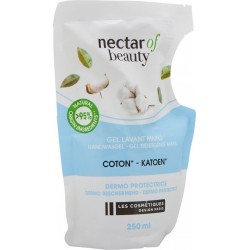 NECTAR OF BEAUTY Savon Liquide Mains Parfum Coton 250ml