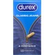 DUREX Préservatifs Classic Jeans Confort et Confiance 12 préservatifs