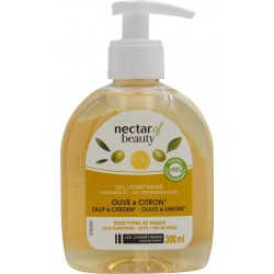 NECTAR OF BEAUTY Savon Liquide Mains Olive Et Citron 300ml