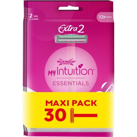 WILKINSON Rasoirs Jetables Extra 2 Essentials Femme le lot 3 paquets de 10