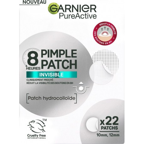 GARNIER Soin Visage Patch Invisible 22 patchs