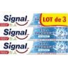 SIGNAL Dentifrice Blancheur Extra Fraîcheur lot de 3 dentifrices de 75ml