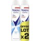 REXONA Déodorant spray Anti-transpirant Cotton Dry lot de 2 sprays
