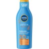NIVEA Crème solaire Lait Corps Spf 50 Protection et Bronzage Résistant a l'Eau Sun le facon de 200ml