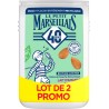 LE PETIT MARSEILLAIS Crème douche Extra Doux Lait d'Amande Douce Bio les 2 flacons de 250ml
