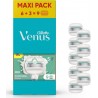 GILLETTE Lames de rasoir Pour Femme Comfort Glide Sensitive Venus lot de 9 recharges
