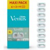 GILLETTE Lames de rasoir Pour Femme Pro Smooth Sensitive Venus 9 recharges de lames