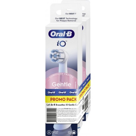 ORAL-B Brossettes à Dents Gentle Care lot de 4 brossettes